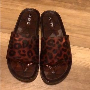 J.Crew Pool Slides